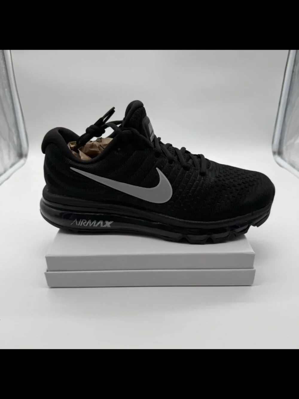 NIKE Air Max 2017 Sneaker Women's Size 9 Black